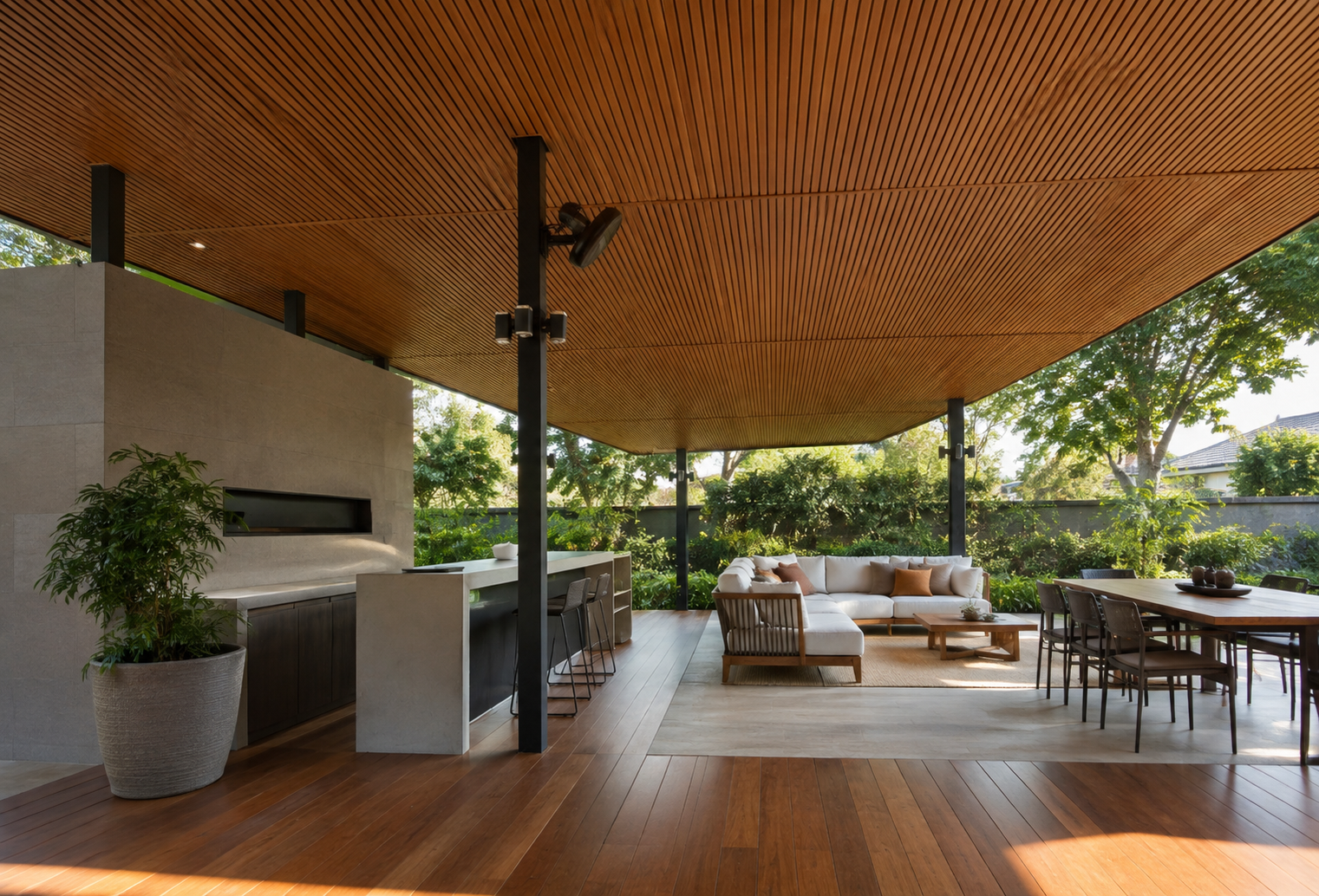 SoftKraft Soffit - Resort Private Villa